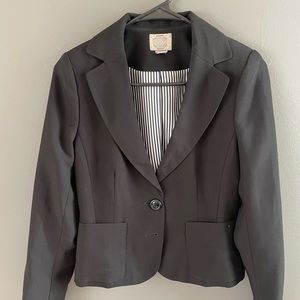 F21 Black Blazer